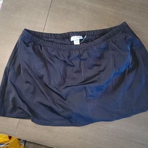 Black Avenue swim skirt